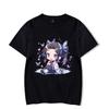 Cute Kochou Shinobu Graphic T-shirt Demon Slayer Anime Casual Oversized T Shirt Men Women Clothing Cotton Short Sleeves Tees