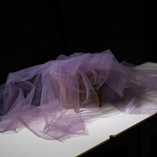 Fairy Mist Soft Tulle Fabric: Handmade Solid Color Lace Veil for Clothing DIY Projects