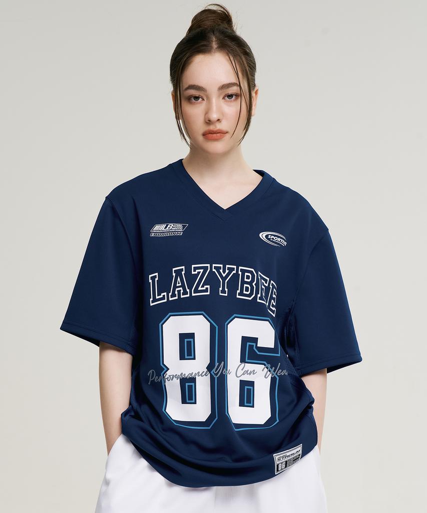 Leijibi Mixed Mesh Jersey Oversized Short Sleeve W (4 Colors)