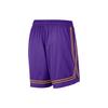 Nike Los Angeles Lakers Sports Casual Lace-Up Basketball Shorts Women Shorts Purple DB1368-504