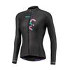 LIV Jersey de Manga Larga para Bicicleta para Mujer Delgado Alta Elasticidad Transpirable Culotte de Ciclismo Equipo Profesional Bicicleta de Carretera MTB Ropa de Ciclismo