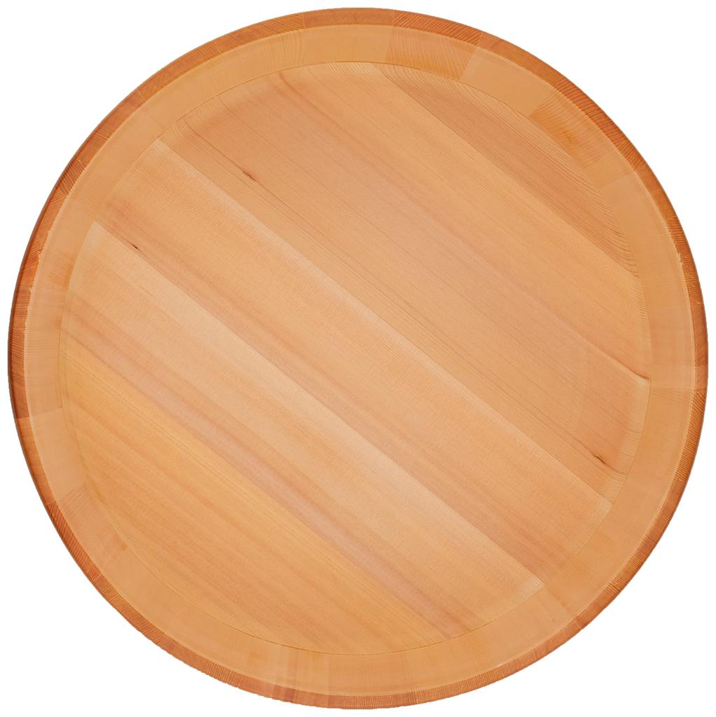 Yamako rice sushi with diameter in wooden beige Japanese-made bowl, pail, taiko, bamboo, lid, HANDAI, 33cm, box, 4156,