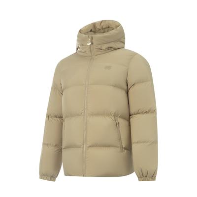 Li Ning Sports Trend Series Hooded Logo Stitched Down Jacket Men Jackets AYMV191-6