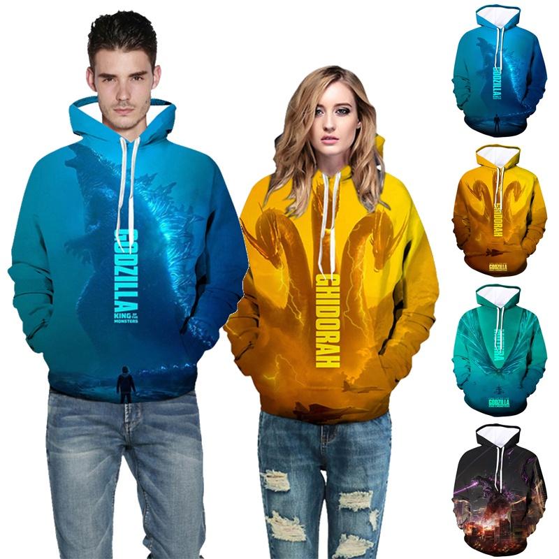 Luxurious New Godzilla King Of The Monsters 3d Print Hoodie For Men And Women