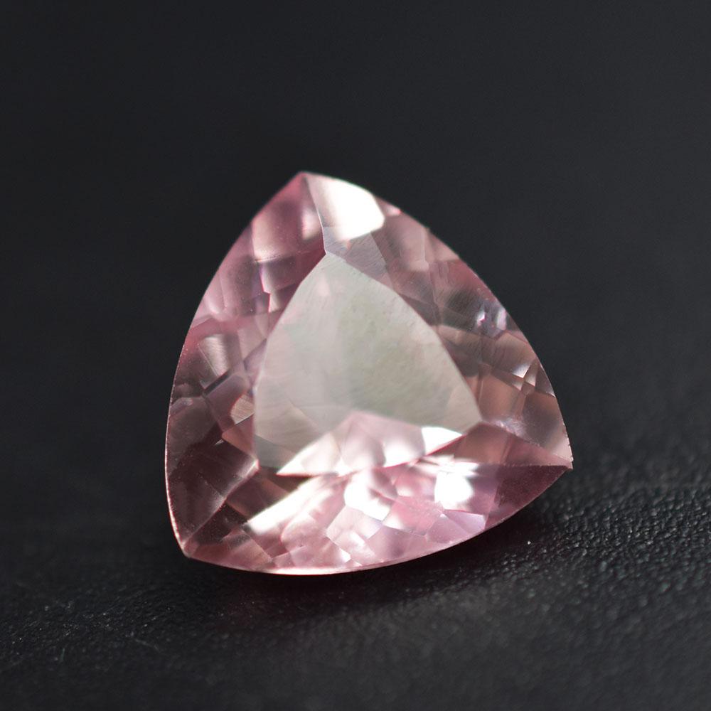 5.65 Ct Natural Pink Ceylon Sapphire CERTIFIED Trillion Cut Loose Gemstone