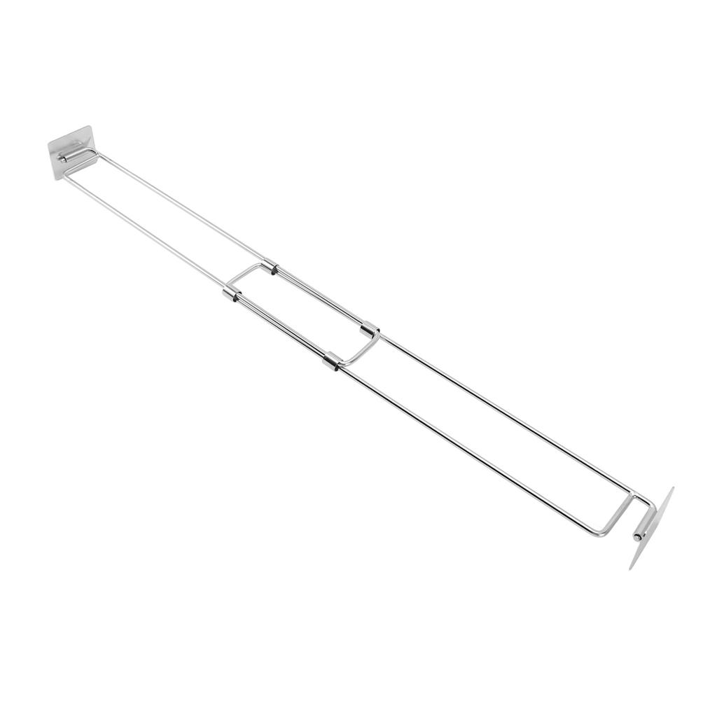 RV Secure Adjustable Bar Tension Style 12.44‑22.64in Stainless Steel Rod Food Drink Stabilizer for R