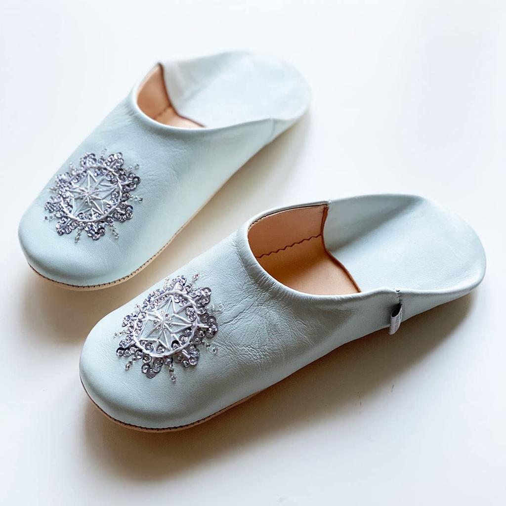 Babouche [dear Morocco] Stella/Pale Blue/LL (26 cm)