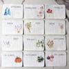 Plantable Seeds Paper Calendar 2026 Biodegradable Plantable Calendar with Wildflower Seeds Monthly Growable Planner for Eco-Friendly Office