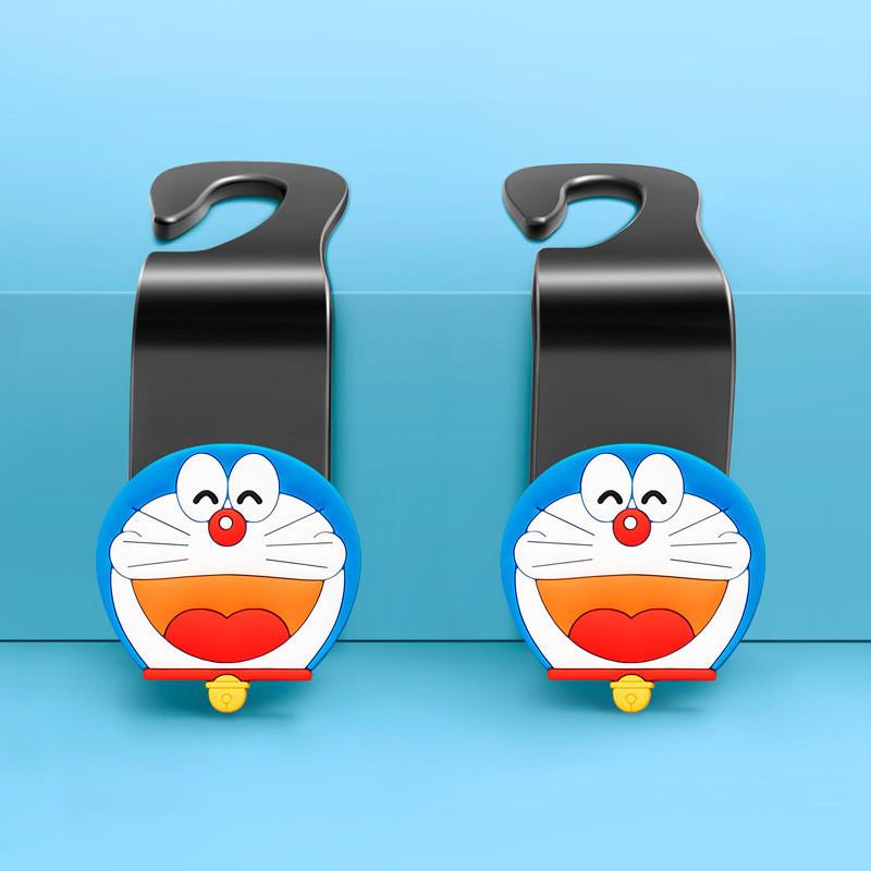 Versatile Car Seat Back Hooks Decorative Car Interior Products Plastic Material Lovely Kiss Couple 1 Pair Hooks