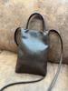 Leather Women'S Bag, Mobile Phone Bag, High-End Small Bag, First Layer Cowhide Niche Design, Portable Oblique Span Bag