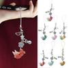 Fashionable Handmade Five Pointed Star Fish Bead Phone Ornament Vibranting Sturdy Acrylics Elegant Color for Adults