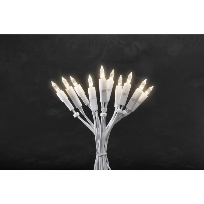 Guirlande lumineuse - KONSTSMIDE - 6302-102 - LED intégrée - Blanc chaud - 10 ampoules