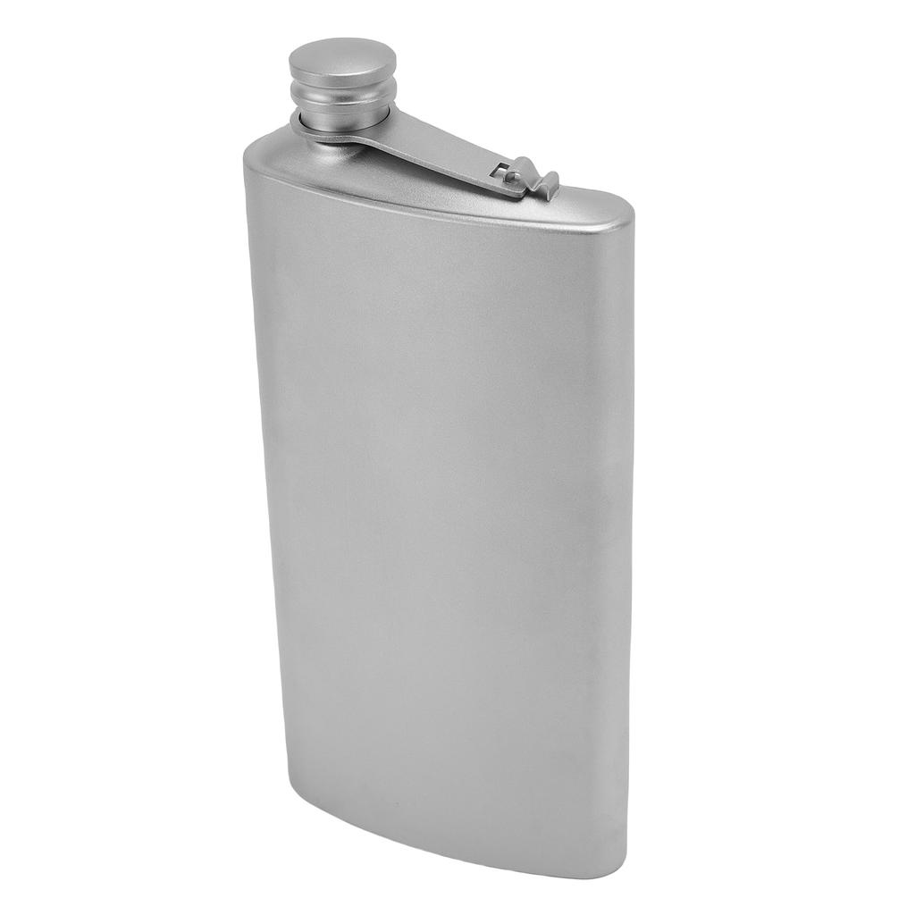 250ml Whisky Flask Hip Flask Leakproof Ti Flask Portable for Outdoor Camping Hiking