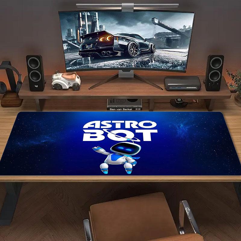 ASTRO BOT Large Size Mouse Pad Large Gaming Table Cushion Non-slip Laptop Tablet Big Mousepad XXL Mat Mini PC Playmat With Lock edge