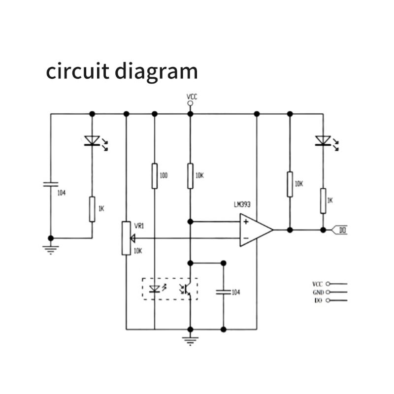 Infrare Obstacle Detection Sensors Module with Adjustable Ranges for DIY Electronics VCC-VCC GND-GND Out Io Connection