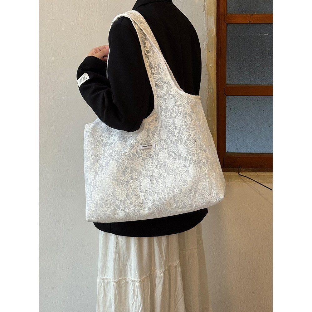 

Small-scale Designed Flower-shaped Tote Bag, Women s Large-capacity Crossbody Handbag, Crossbody Bag білий
