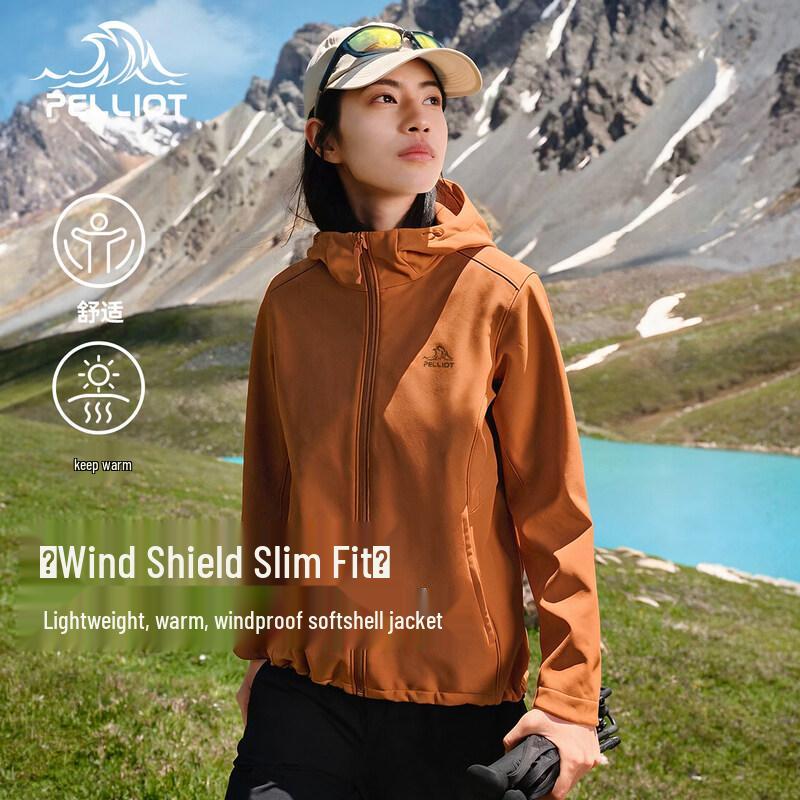 Pelliot Outdoor Fleece-Lined Windproof Hiking Jacket