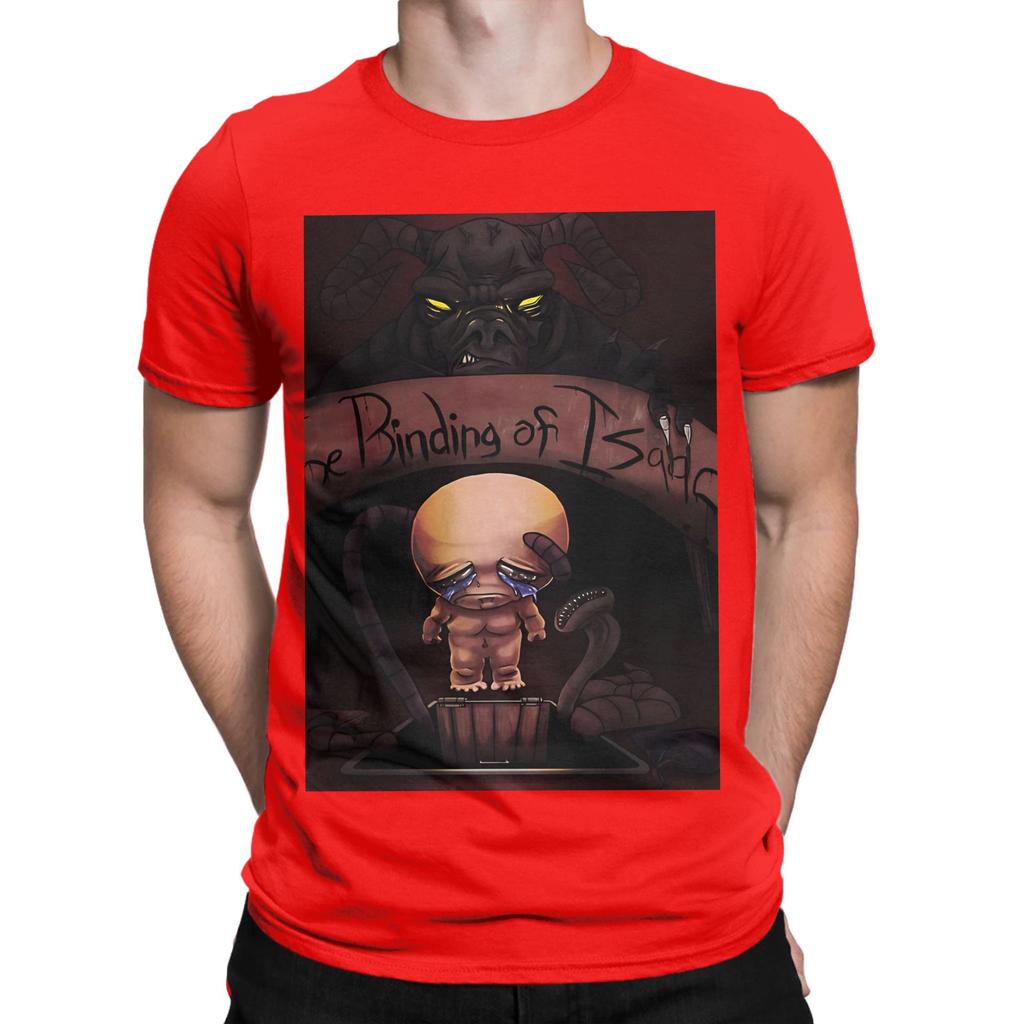 The Binding Of Isaac Black Funny Graphic 100 Cotton TShirt The Binding Of Isaac Rebirth Tees Tops For Unisex