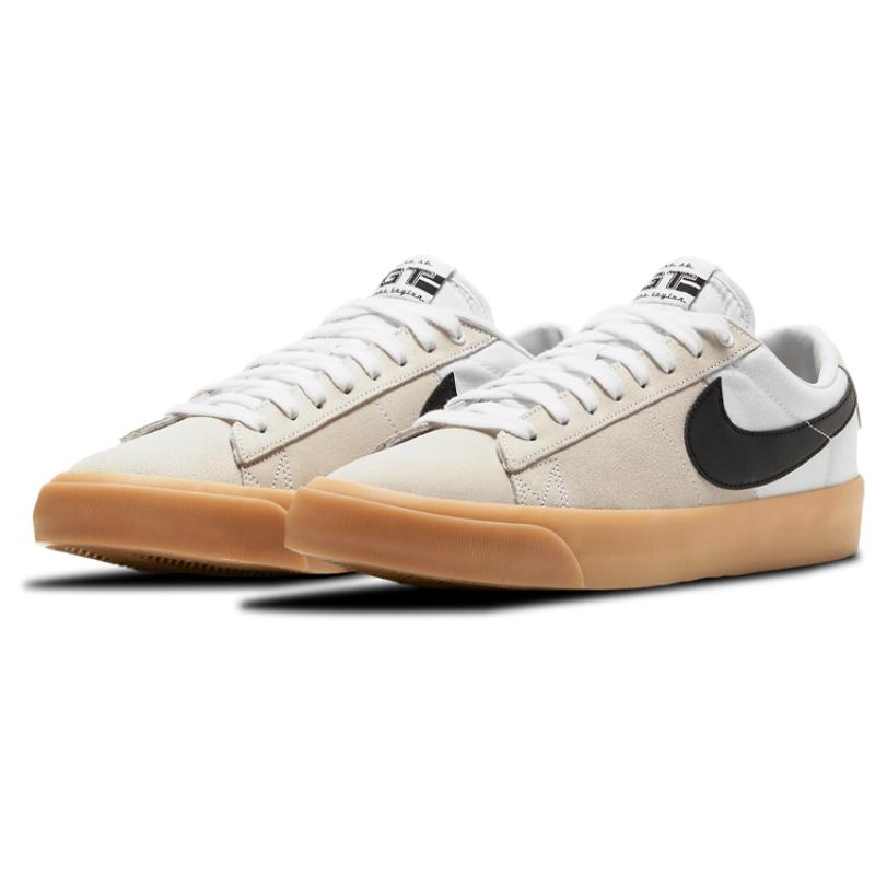 Nike Sb Zoom Blazer Low Pro Gt White Gum Skateboard Shoes DC7695-100