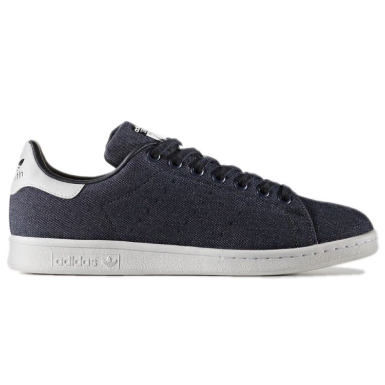 Adidas Originals Stan Smith Slip Resistant Durable Low Top Sneakers Men Sneakers Blue BY9190
