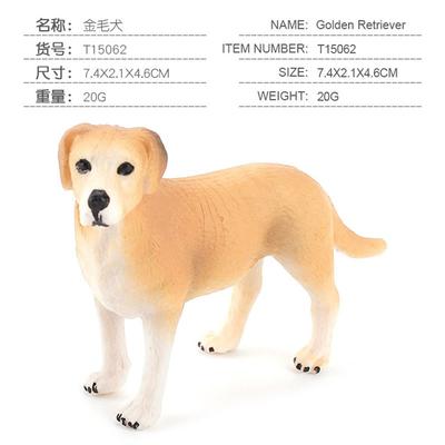 Simulation Hundemodell Solide Statische Ornament-Artefakt Golden Retriever Welpe Labrador Beagle Shiba Inu