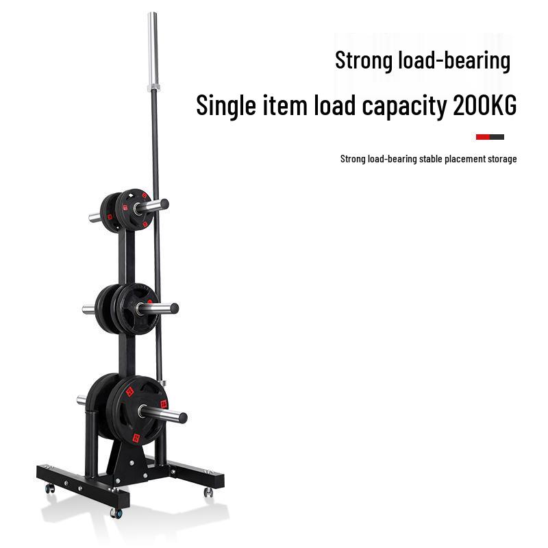 Mobile Gym Storage Rack for Dumbbells, Plates, and Accessories