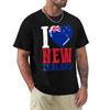 I Love New Zealand Tshirt T Shirt Custom Print Tshirt