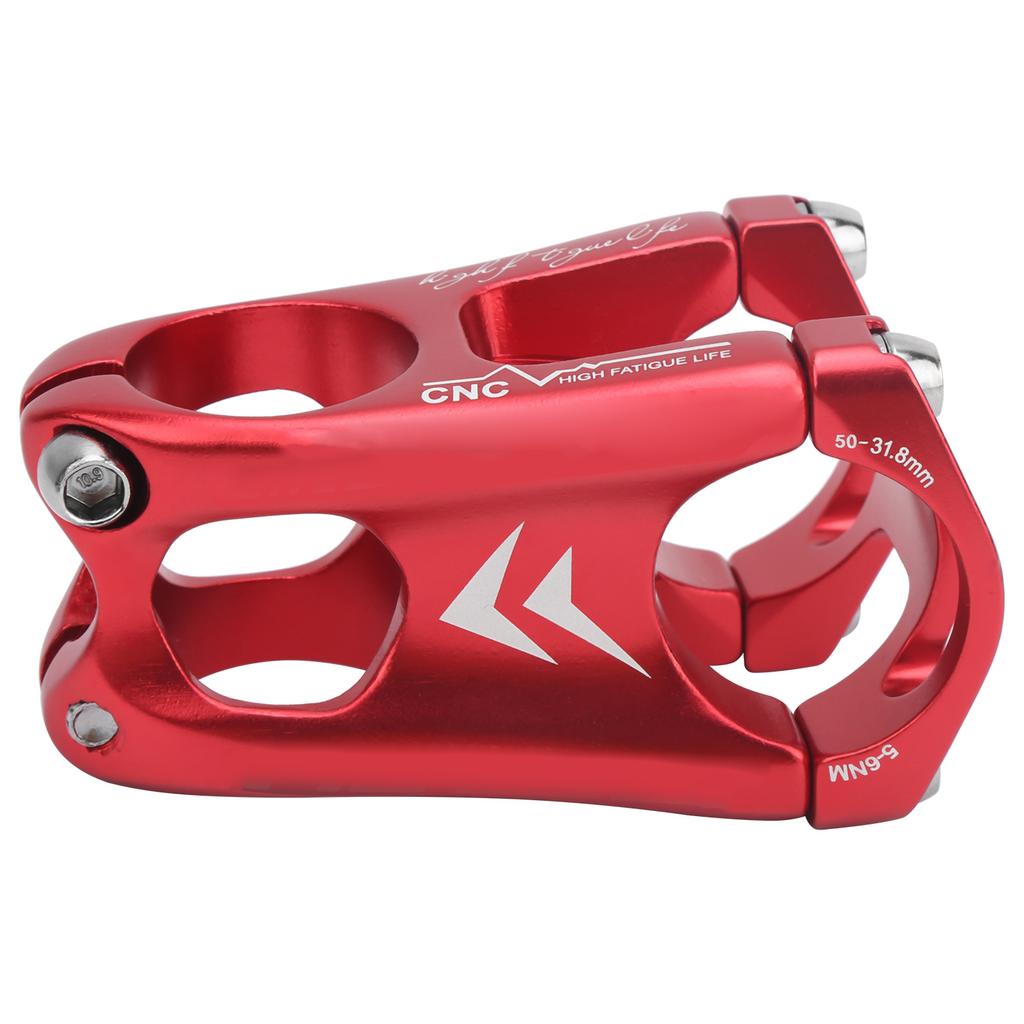 Mountain Bicycle Handlebar Stem Aluminum Alloy Hollow Mountain Bike HandlebarStemRed