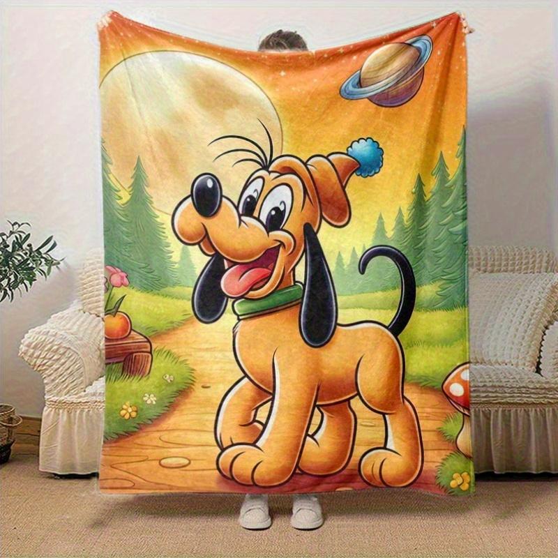 1 Stück, Pluto Decke Weich & Gemütlich Heimdeko für Sofa, Bett, Reise