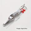 10Pcs 360 Degree Rotation Metal Spinner Hard Bait Spoon Fishing Lures Long Shot Trout Sequins Artificial Baits for Fish 10g 14g 21g 28g
