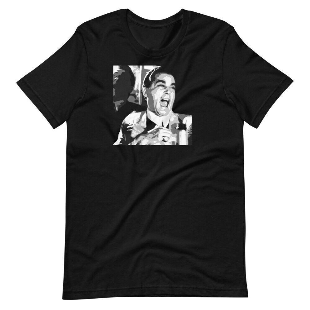 

Рэй Лиотта Laugh Artwork Goodfellas Графическая футболка унисекс