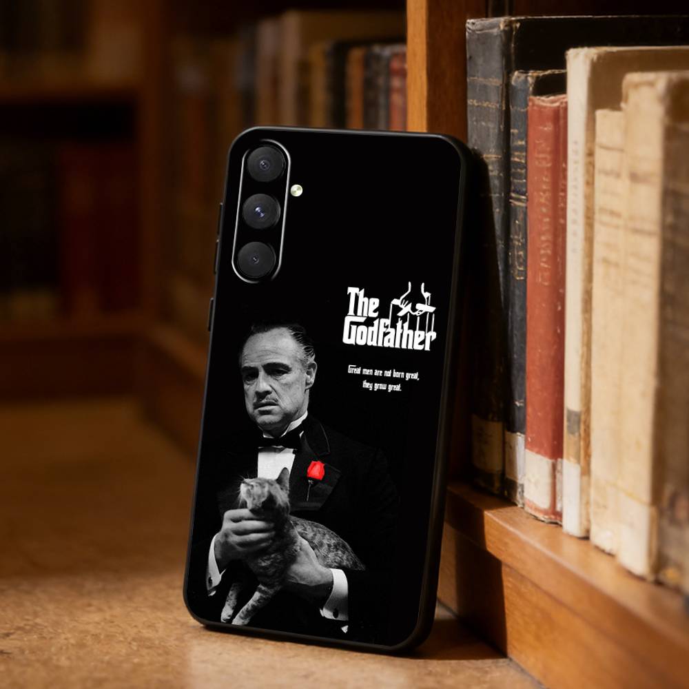 The G-Godfather Phone Case For Samsung S26,S25,S24,S23,S22,S21,Ultra,Plus,FE Black Soft Cover