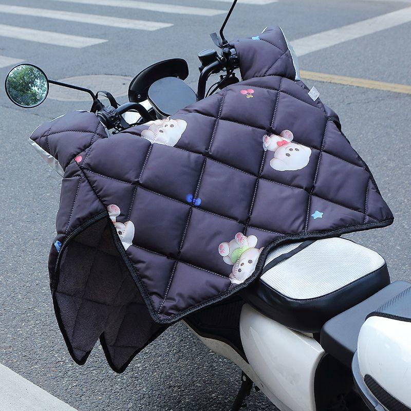 Thickened Waterproof Windshield Cover for Electric Vehicles, Tricycles & Motorcycles - Winter-Proof & Insulated