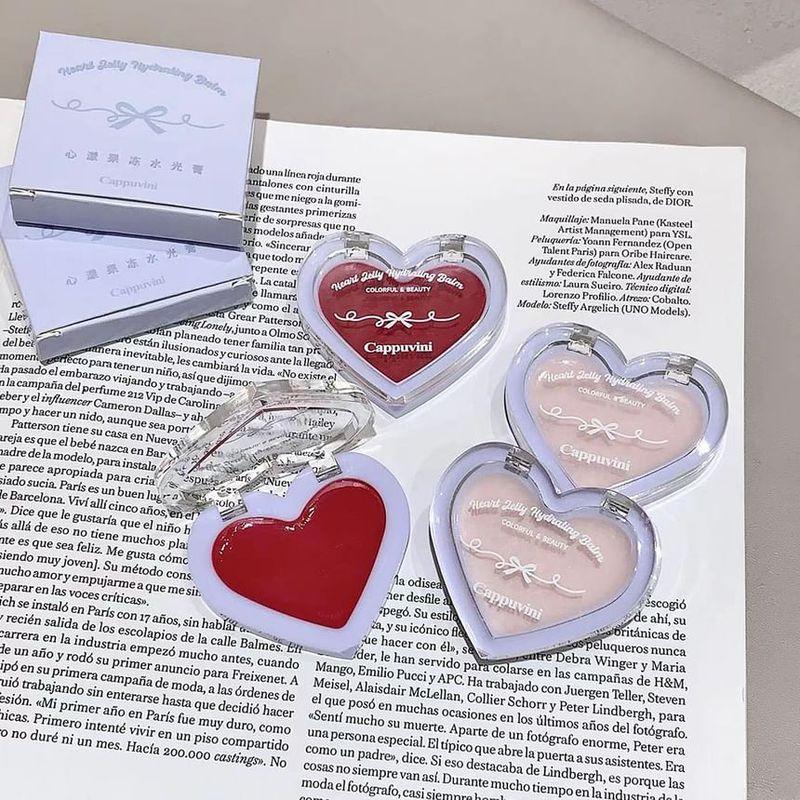 Cappuvini - Heart-Flipped Jelly Highlighter Balm - 2 Colors