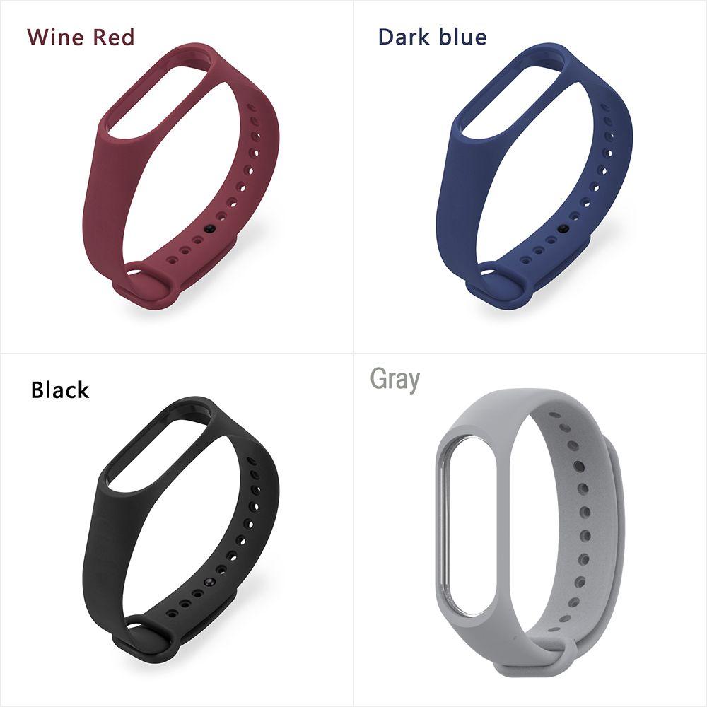 Sports Wristbands Dual Color Smart Bracelet Bracelet Silicone Strap Replacement Watch Band