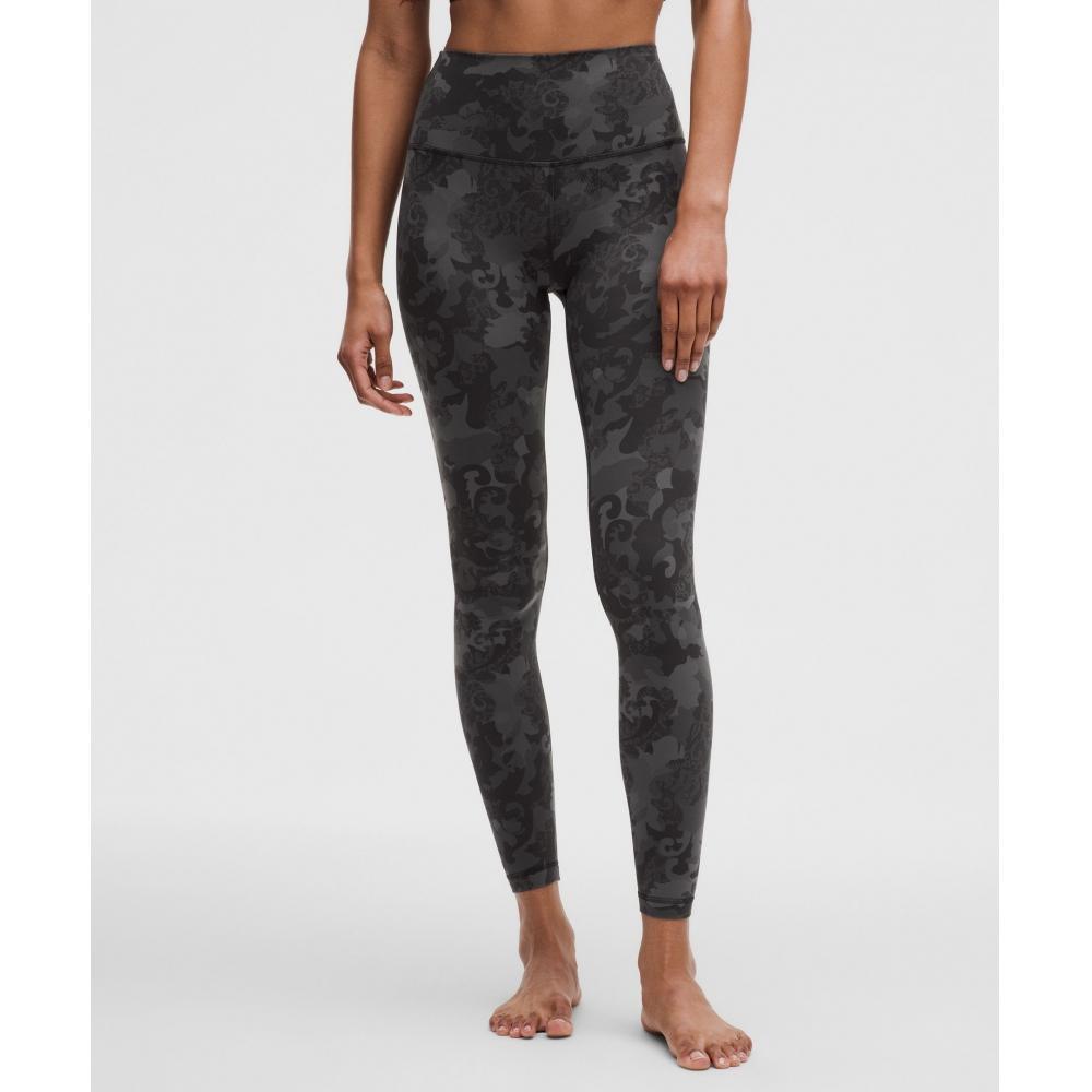 

Lululemon Брюки Align High Rise 28 Hidden Heritage Lace Black Multi 8/28