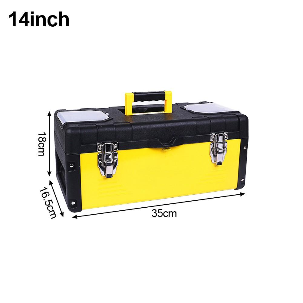 

Efficiently Designed Tool Box with Lockable Storage and Removable Tray
