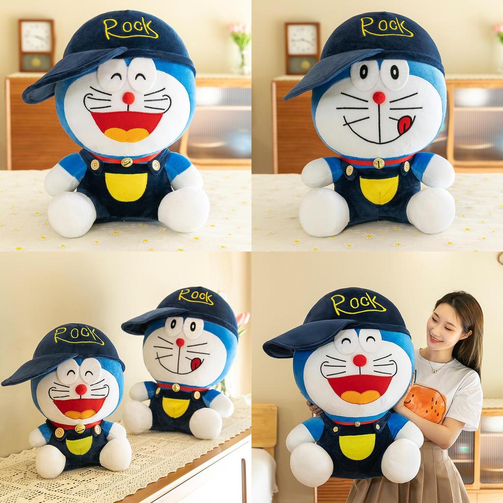 Doraemon Cartoon Plush Toy With Overstuffed Filling Kids Gift