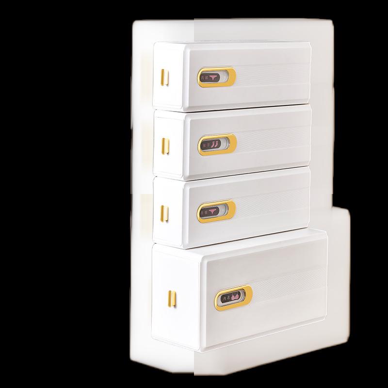 Wandmontierter Schubladen-Organizer: Aufbewahrungsbox für Unterwäsche und Socken