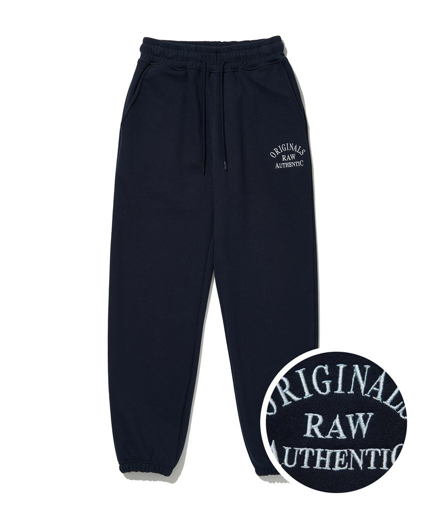 RAW LAB Originals Embroidered Jogger Pants (Navy)