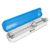 Plastic Wrap Dispenser with Slide Cutter Smooth Cutting Adjustable Reusable Cling Film Dispenser for Tin Foil L 38x9.8cm