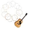 12Pcs 12-string Acoustic Guitar Strings for Beginners Performers Durable