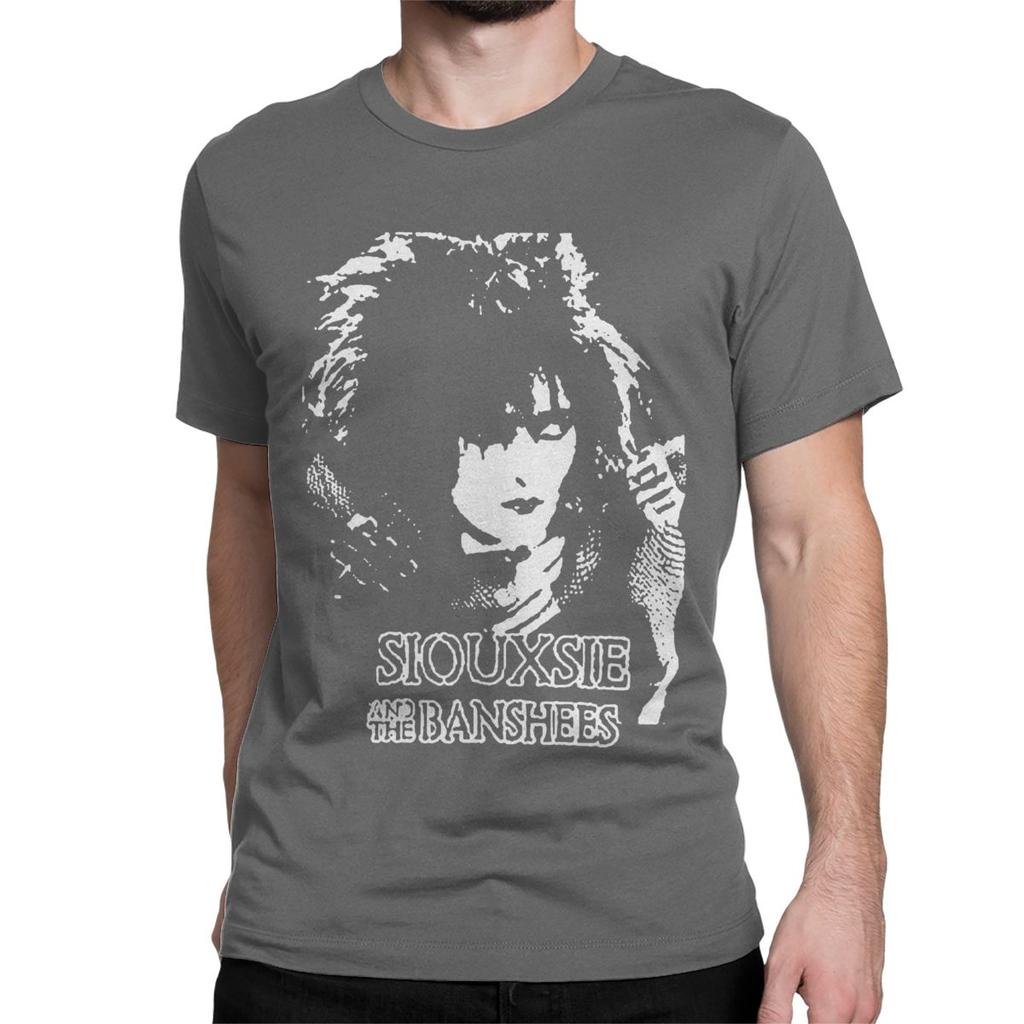 British Rock Band Punk Music Hip Hop Gothic T-Shirt Men Women Siouxsie And The Banshees Novelty 100% Cotton Tees T Shirt Tops