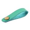 PU Leather Guitar Headstock Tie Strap Hook with Metal Buttons Guitar Neck Strap