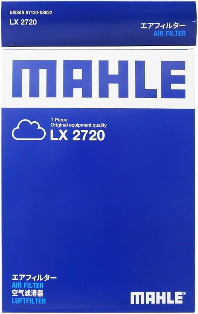 Mahle Luftfilter für Nissan und andere 224mm 166mm 32mm LX 2720 X-Trail, Juke, Fahrzeuge, Lang, Breit, Hoch,