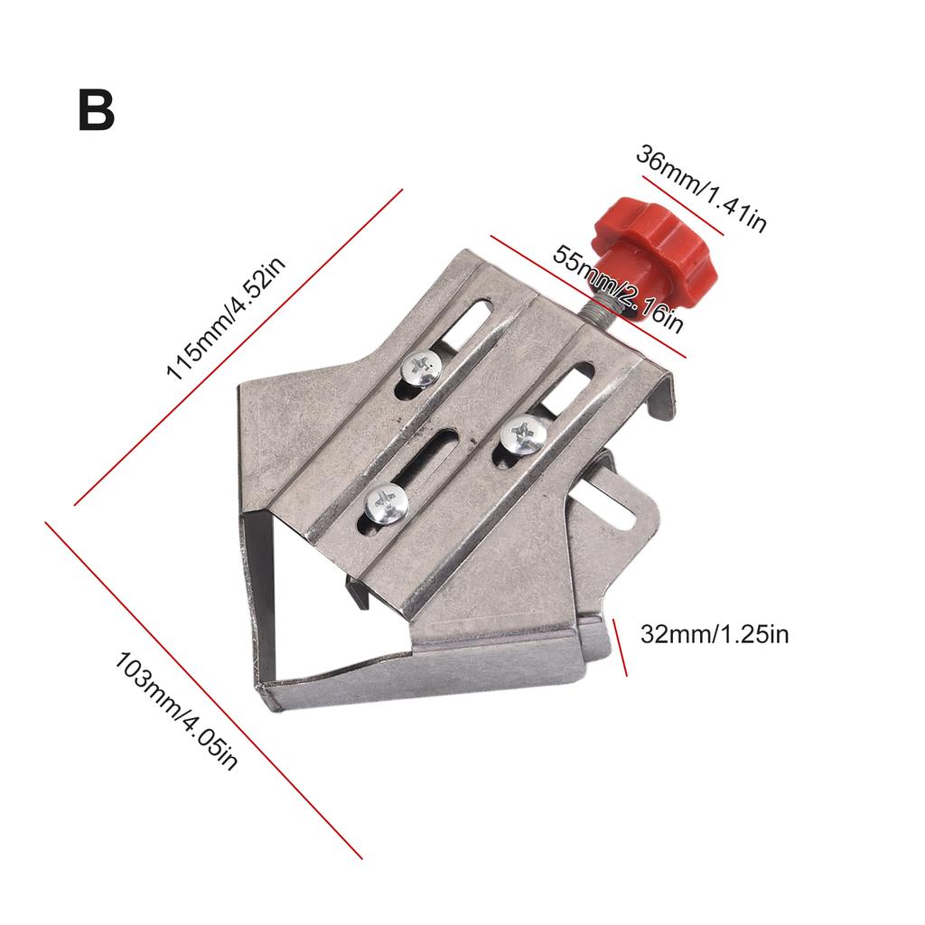 Corner Clamp T Shaped Clamping Tools Compact Steel Corner Clamp Woodworking Solid Handle Hand Fatigue Doweling