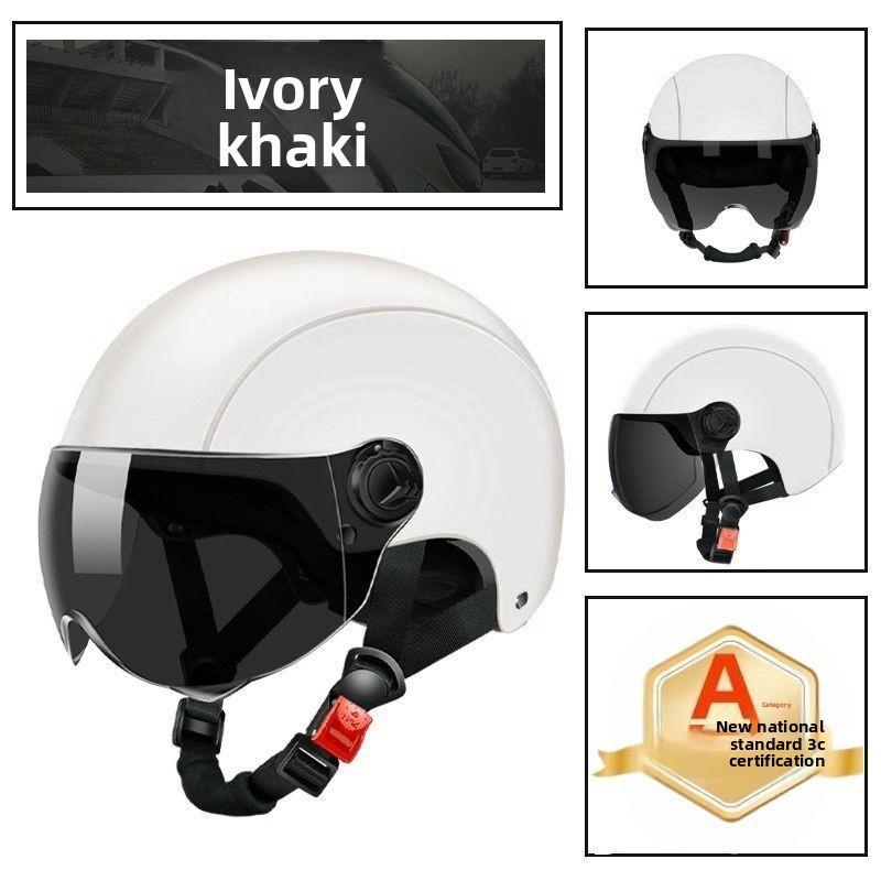 Sunscreen Lightweight Comfortable Hard Hat Motorcycle Universal Cycling Half Helmet