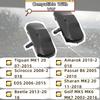 2PCS 2KD955986 Car Windscreen Washer Nozzle Jet Water Spray Nozzle With Heating For VW Passat B6 B7 Jeta Golf MK5 MK6 5M0955986C
