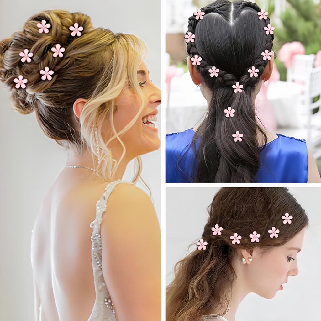 Flower Diamond Mini Hairpins for Women - Perfect for Wedding And Party Decorations