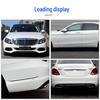 Mercedes-Benz C-Class Decorative Silver Strips: C180 Bumper, C200 Door, C260 Silver, C300 Style.
